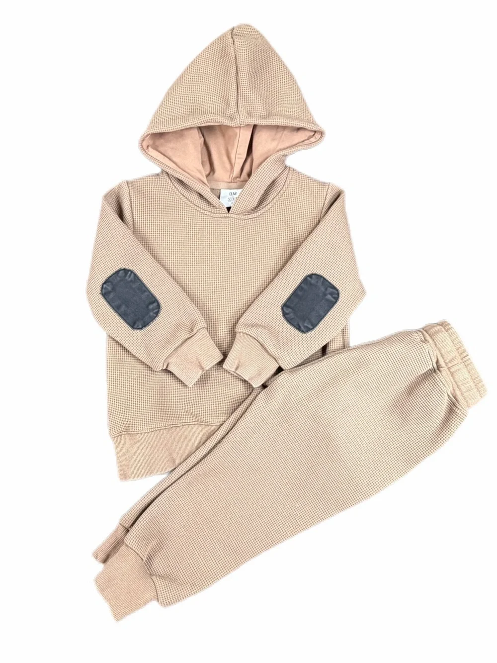 OLIVE + SCOUT Boys Waffle Knit Jogger Set - 3T